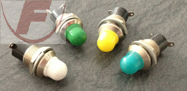 Signal-Lämpchen, E-5 Sockel, gelb, incl. 6V. Lämpchen